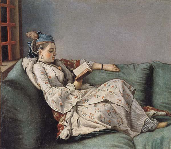 Jean-Etienne Liotard Morie-Adelaide of France Dressed in Turkish Costume Sweden oil painting art
